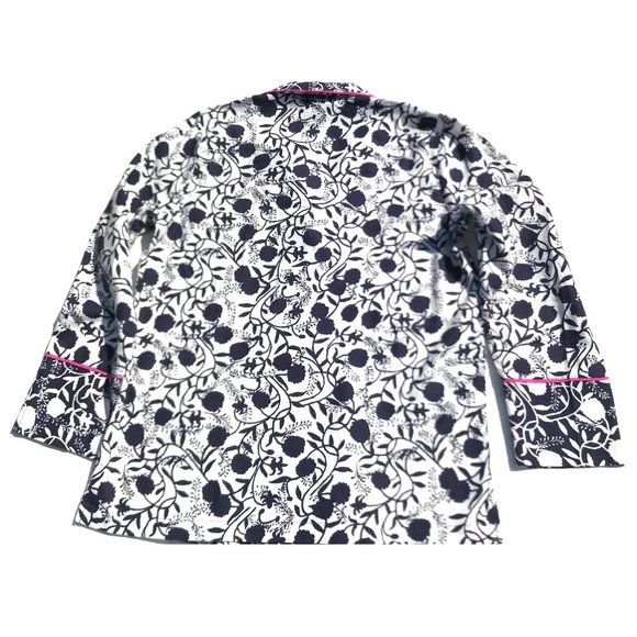 NWT Anthropologie Sweet Dreams flannel PJ top, collab with Cornelia O'Donovan - Picture 5 of 10